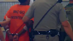 The suspected killer of an Arizona Department of Public Safety Trooper Tyler Edenhofer was released from the hospital and taken to jail after being placed in the fallen officer's handcuffs on Wednesday. The suspected killer of an Arizona Department of Public Safety Trooper Tyler Edenhofer was released from the hospital and taken to jail after being placed in the fallen officer's handcuffs on Wednesday.