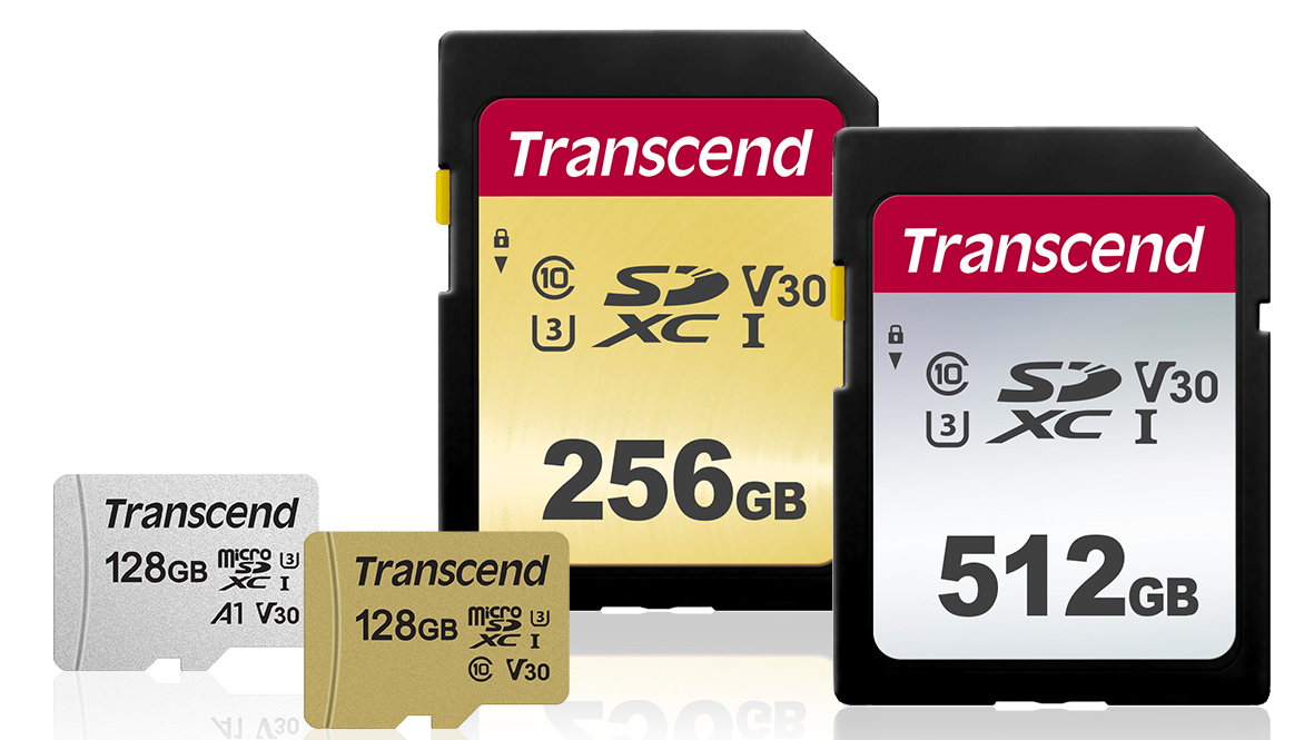 Transcend 500 S 300 S Card