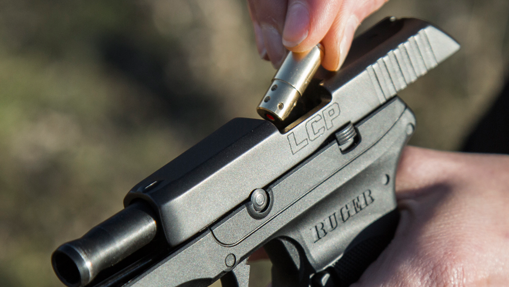 380 Acp Laser Boresight In Handgun