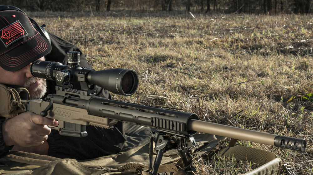 Latitude Long Range Riflescopes On Rifle