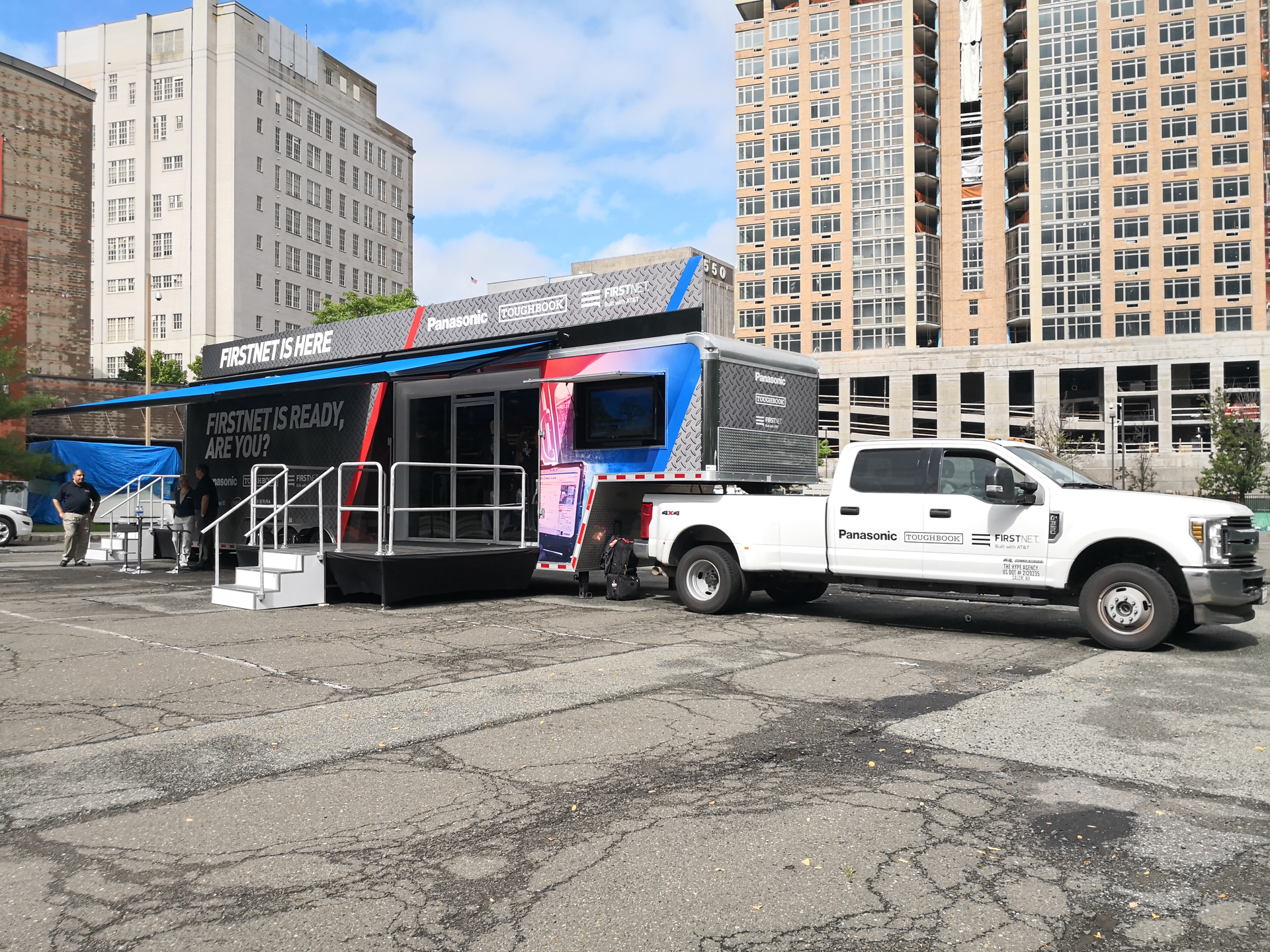 Panasonic's Toughbook Truck hits the road.