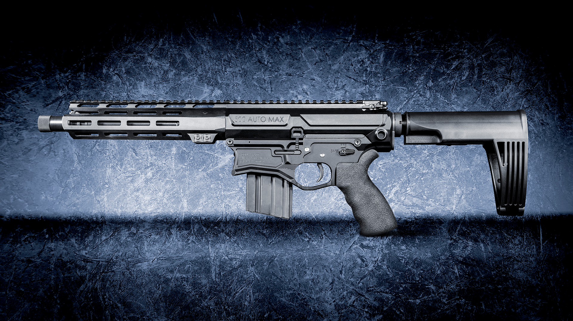 Ar500 Pistol Left Blue