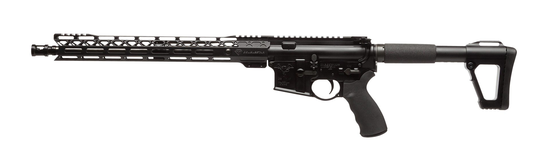 On display at SHOT Show 2019, booths #20061 and 20063, the DoubleStar ZERO Carbine Rifle is not just another 16&rdquo; barrel under an MLOK handguard.