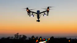 700300 Rugo Drone Sunset Print 700300 Rugo Drone Sunset Print