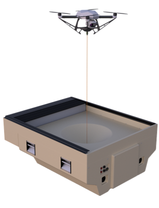 LIVESKY SENTRY WITH SKYBOX LANDING POD