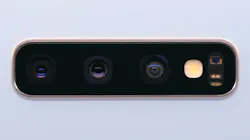 The Samsung Galaxy S10 camera features a 123-degree wide angle lens. The Samsung Galaxy S10 camera features a 123-degree wide angle lens.