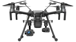 The DJI Matcie 210. The DJI Matcie 210.