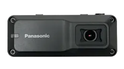 The front-facing AS-1 in-vehicle video camera from Panasonic. The front-facing AS-1 in-vehicle video camera from Panasonic.