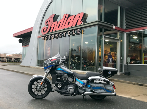 Thin Blue Line Across America Custom 5c81594b3a143