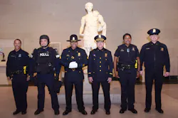 The Toledo, Ohio, Police Department, winners of the 2019 NAUMD Best Dressed Public Safety Award for medium size department. The Toledo, Ohio, Police Department, winners of the 2019 NAUMD Best Dressed Public Safety Award for medium size department.