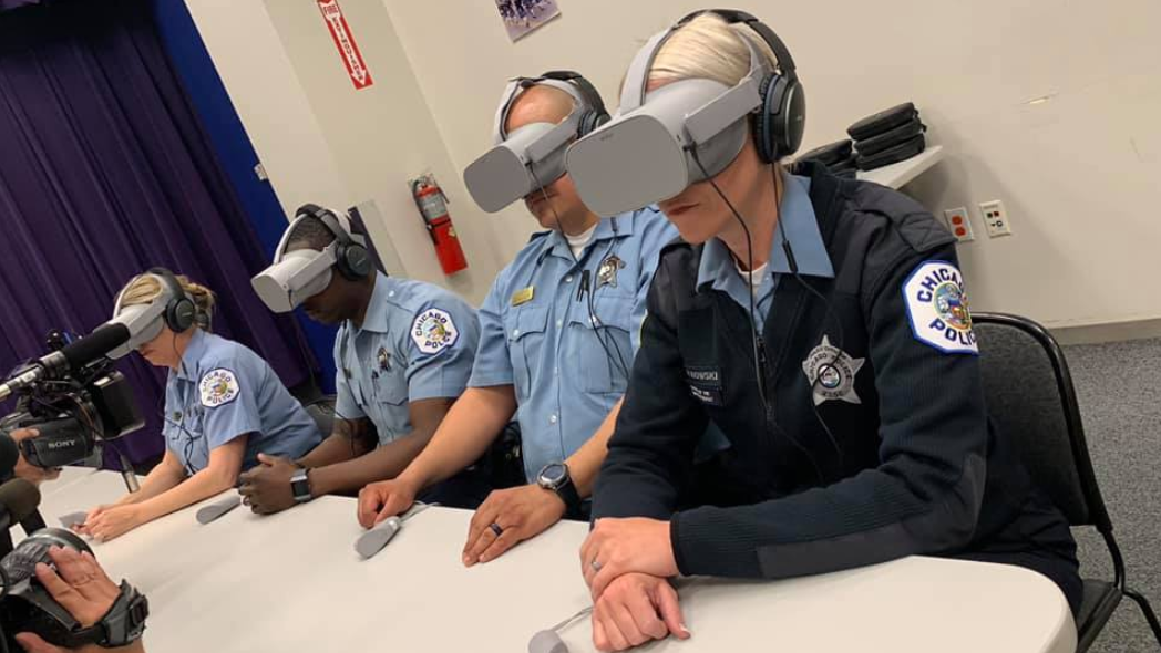 The Chicago Police Department becomes the first agency to incorporate Axon's program into its current crisis intervention training curriculum.
