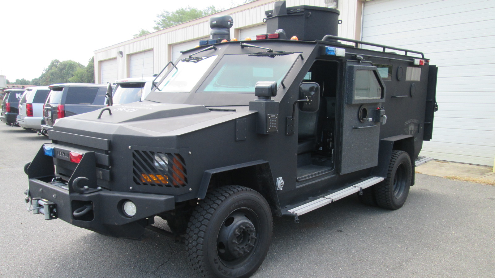 The Lenco Bearcat armored personnel carrier from Calvert County Sheriff&rsquo;s Office (Maryland) is due for replacement. The office is taking donations.