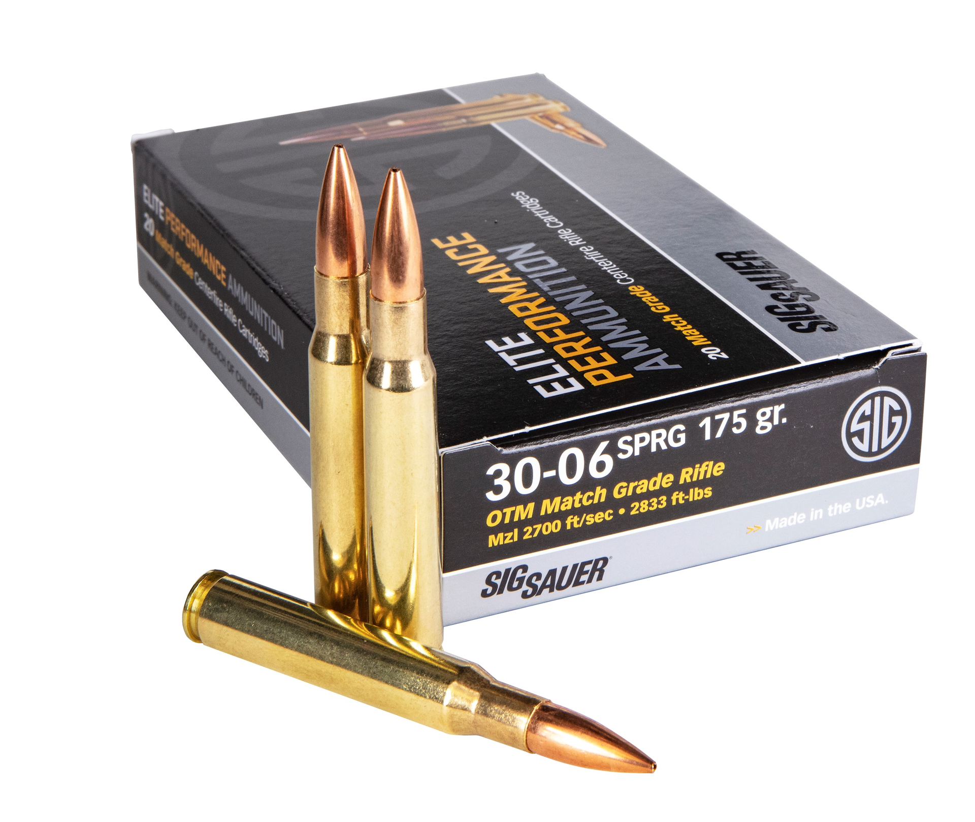 175gr 30 06 Elite Match