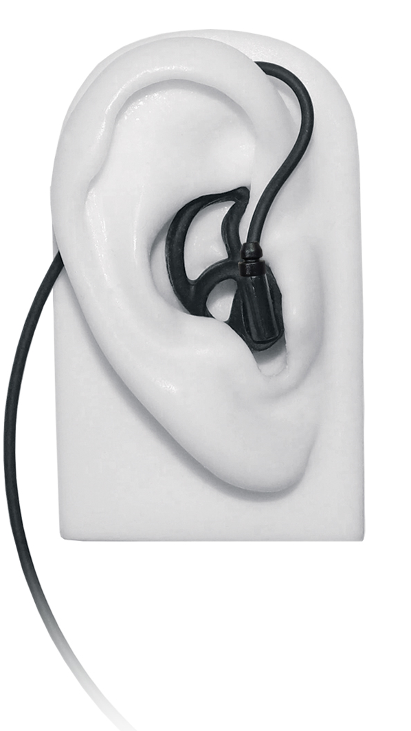 Earphone Connection's ear pieces provide high sound quality.