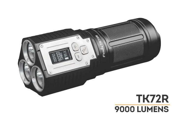 Super Bright Fenix Tk72 R Rechargeable Led Flashlight 9000 Lumens