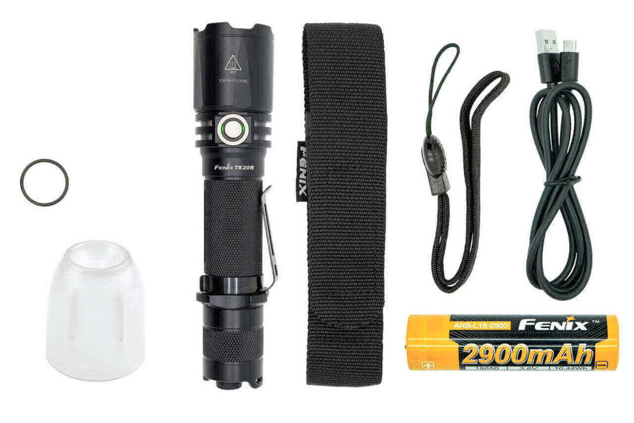 Fenix Tk20 R Led Flashlight Bundle
