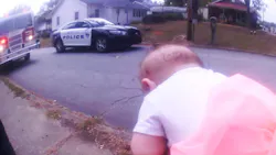 Newly released body camera video shows a Belton Police Cpl. Derrall Foster save a choking four-month-old baby girl earlier this week. Newly released body camera video shows a Belton Police Cpl. Derrall Foster save a choking four-month-old baby girl earlier this week.