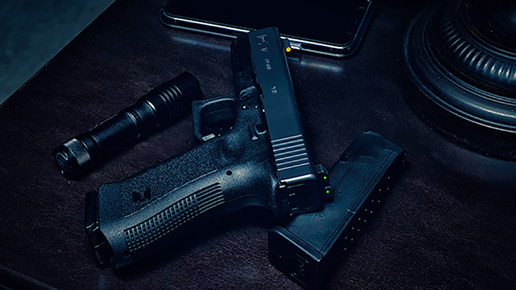 RAM Night Sights on a Glock