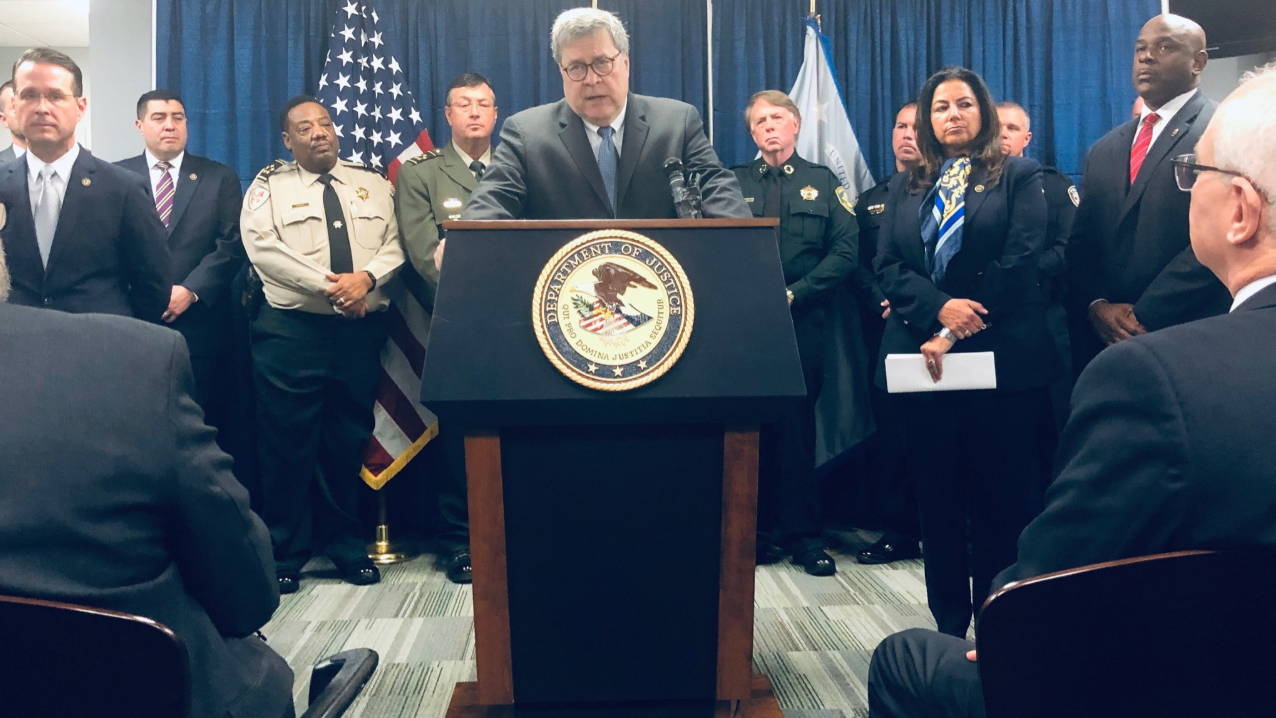 U.S. Attorney General William P. Barr announced the launch of Project Guardian, a new initiative designed to reduce gun violence and enforce federal firearms laws across the country.