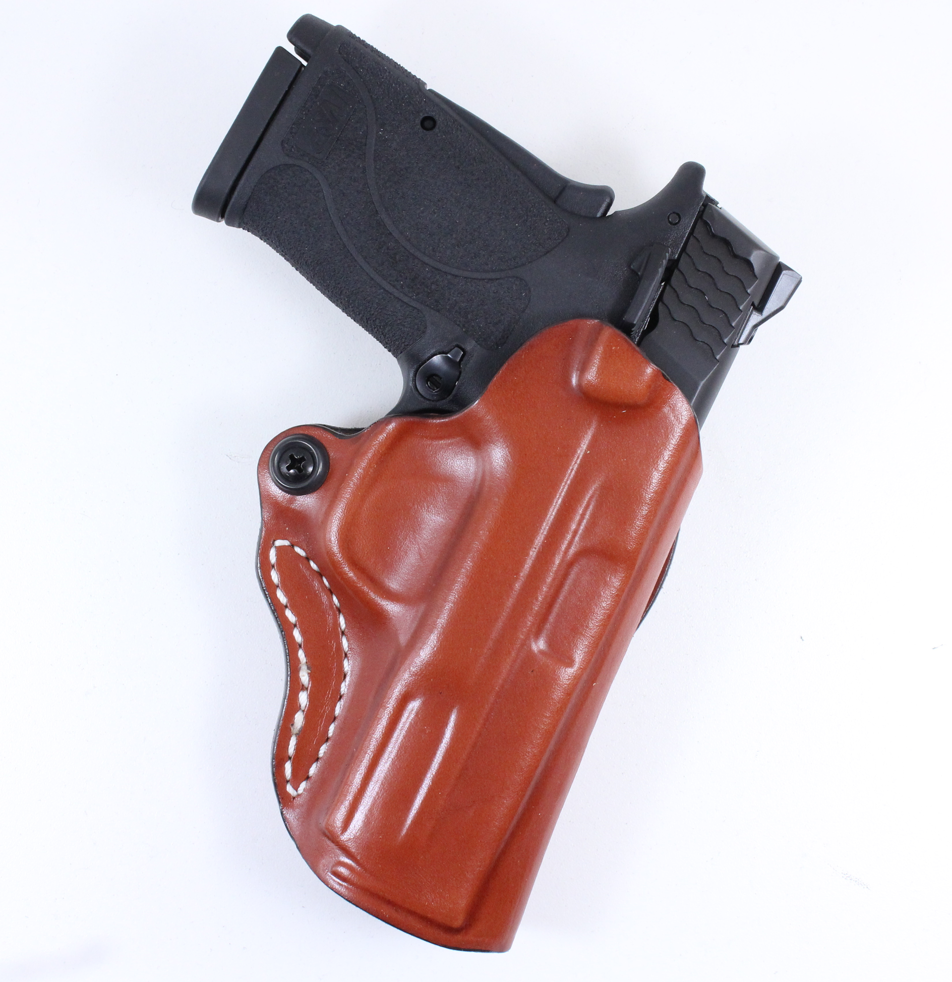 The Mini Scabbard is one of the seven new holster fits from DeSantis Gunhide for the Smith & Wesson M&P 9 Shield EZ M2.0.
