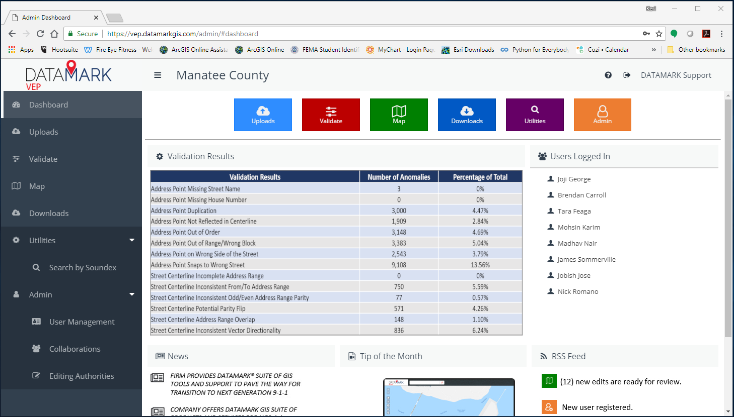 Datamark Vep Dashboard