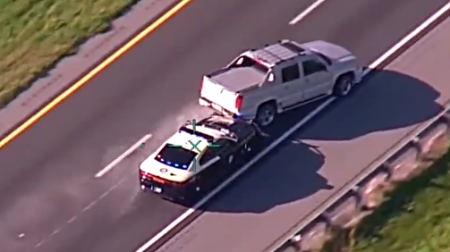 Newly released dashboard camera footage shows a dramatic high-speed pursuit along the Florida Turnpike last week involving a stolen vehicle.