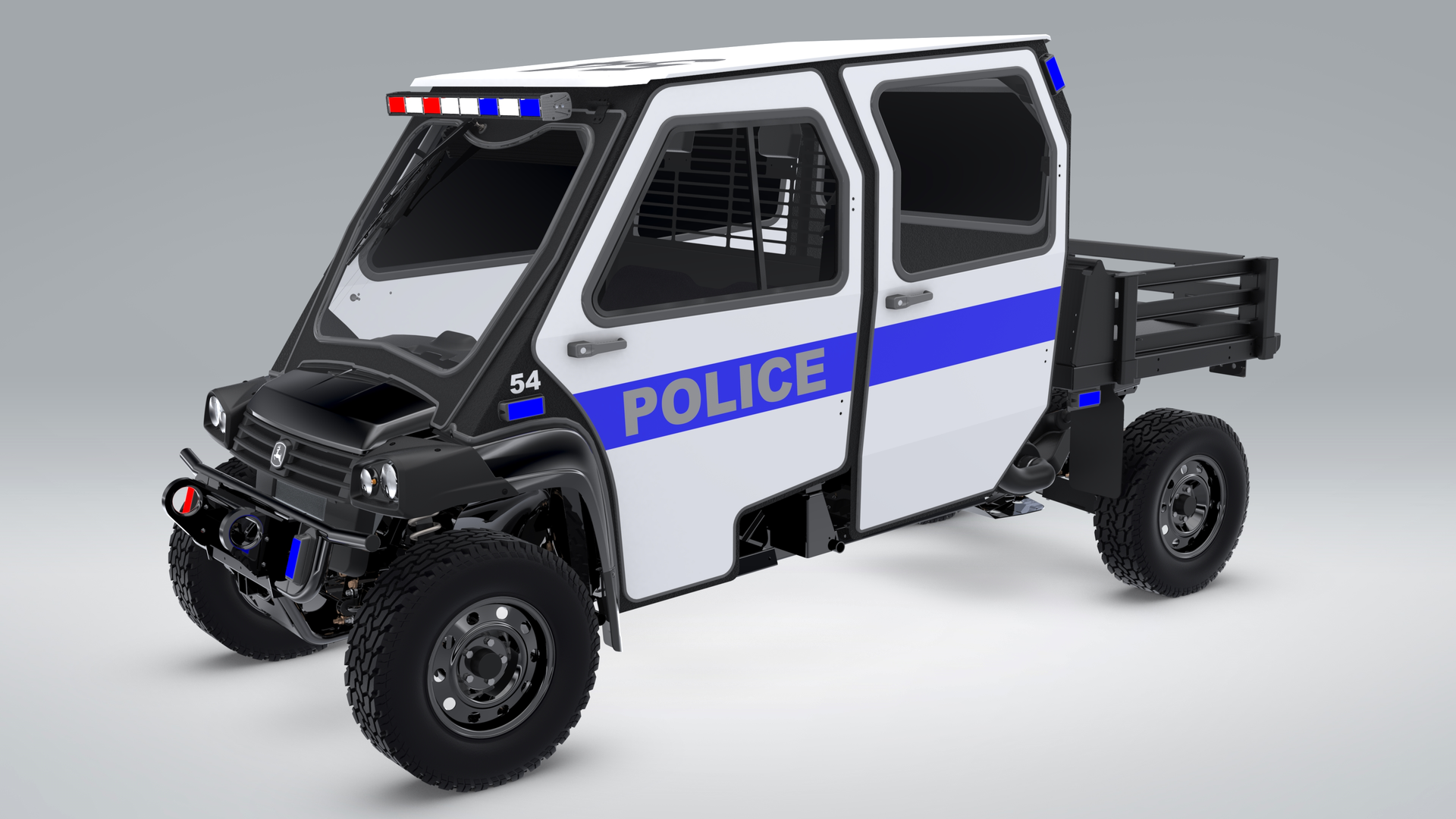 The John Deere four door model.