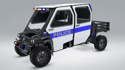 The John Deere four door model. The John Deere four door model.