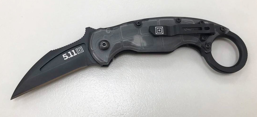 The 5.11 Inc. Doug Marcaida Talon Folding knife.