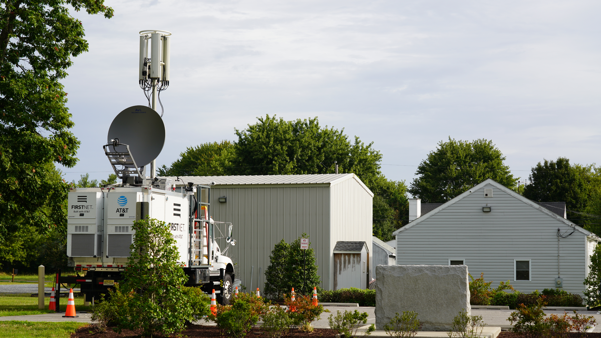 Talbot County&rsquo;s (Maryland) first responders received a boost in their wireless communications with the addition of a purpose-built cell site. Photo taken on August 27, 2019.