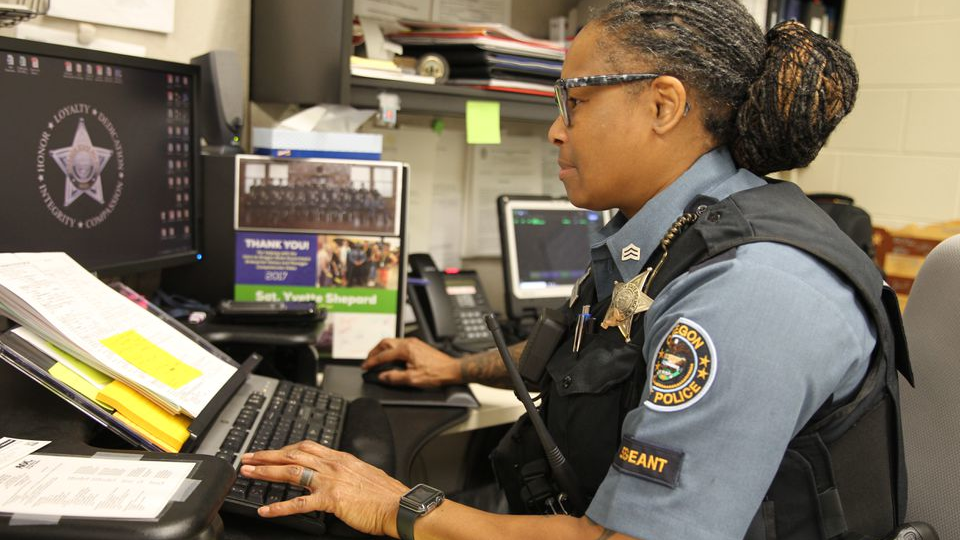 Oregon State Police Sgt. Yvette Shephard, with 26 years on the job, said, 'going off on me about how all law enforcement is bad, that's not true. You can t judge a whole by the acts of a few.''