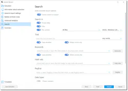 Search During Import Search During Import