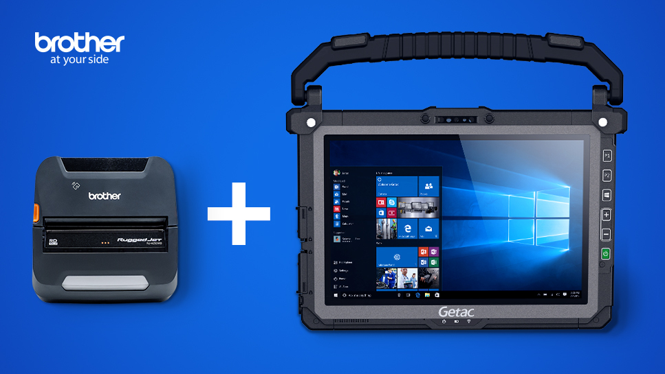 Brother&rsquo;s field-ready printer and accessory bundles will be paired with Getac&rsquo;s devices including laptops and tablets.