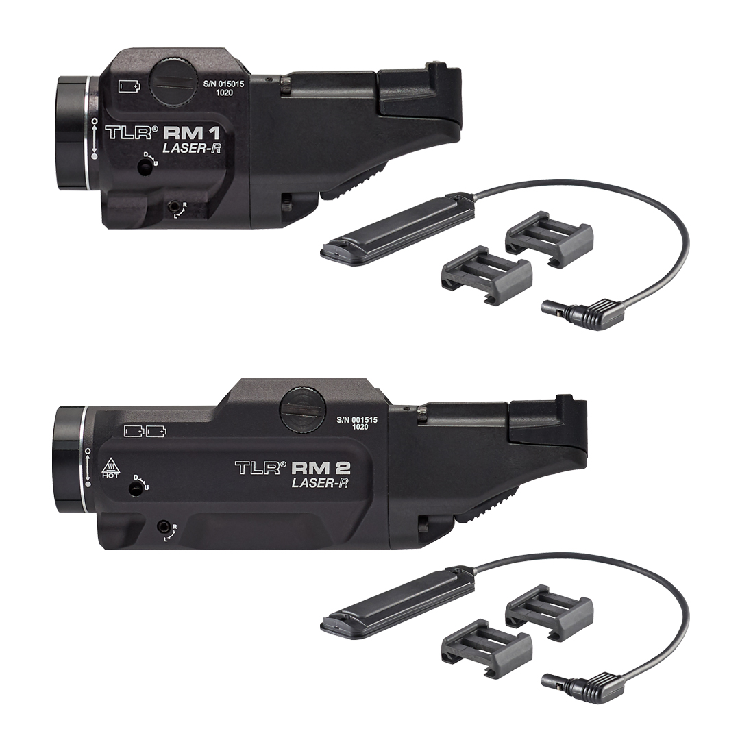 TLR RM 1 Laser and TLR RM 2 Laser tactical lighting systems
