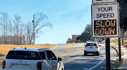 Radarsign TC-600 on duty in Alpharetta, GA Radarsign TC-600 on duty in Alpharetta, GA