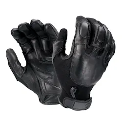 Made out of goatskin, Defender II Riot Gloves are comfortable yet durable as they are abrasion resistant offering even more protection for officers. Made out of goatskin, Defender II Riot Gloves are comfortable yet durable as they are abrasion resistant offering even more protection for officers.
