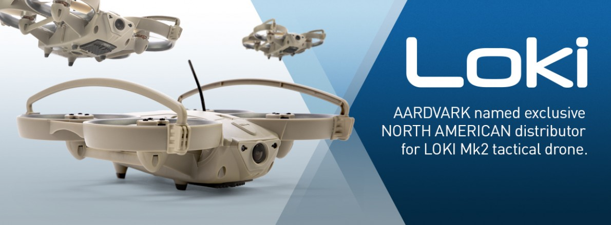 AARDVARK is excited to announce that it has partnered with Sky-Hero of Belgium to be the exclusive North American distributor for the LOKI Mk2 Tactical sUAS.