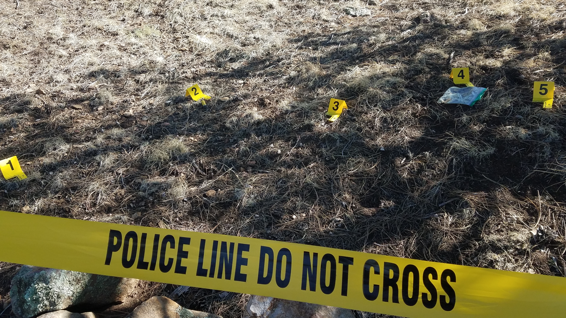 Outdoor crime scenes pose new challenges including weather, and terrain.