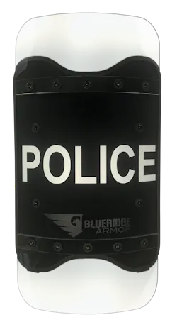 Riot-X1 shieldRiot-X1 by Blueridge Armor offers hybridized ballistic protection and a large field of view. Riot-X1 shieldRiot-X1 by Blueridge Armor offers hybridized ballistic protection and a large field of view.