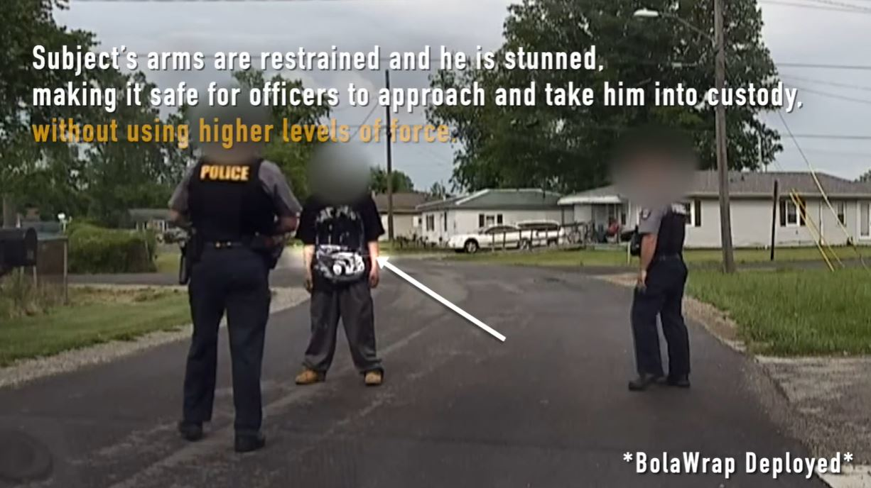 Wrap Technologies recently released new bodycam footage of a successful BolaWrap deployment in Defiance, Ohio that helped officers prevent a &ldquo;suicide by cop&rdquo; attempt.