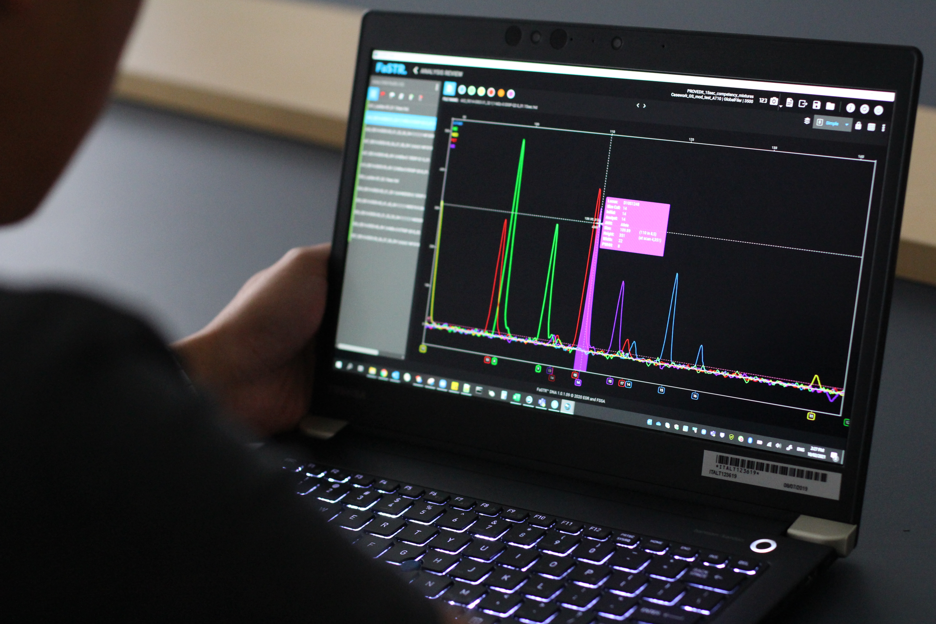 FaSTR DNA Forensic Software