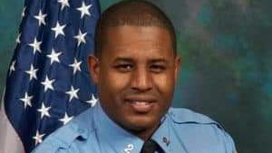 New Orleans Police Officer Everett Briscoe.