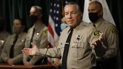 Los Angeles County Sheriff Alex Villanueva. Los Angeles County Sheriff Alex Villanueva.