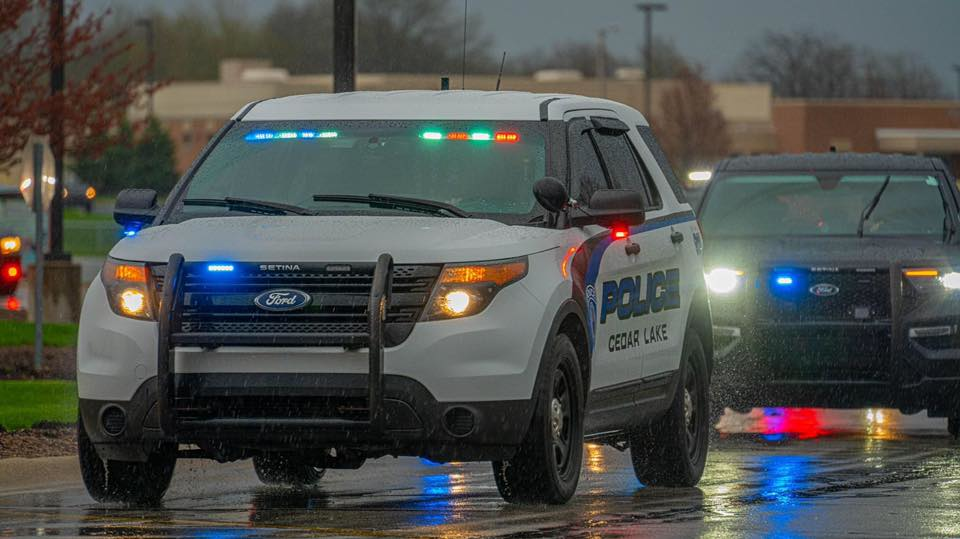 Cedar Lake Police Dept Cruiser In 61409d68a63b3