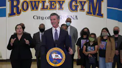 California Gov. Gavin Newsom signed eight new police reform measures into law in Gardena on Thursday. California Gov. Gavin Newsom signed eight new police reform measures into law in Gardena on Thursday.