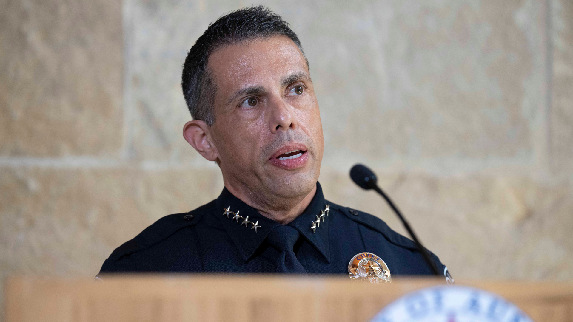 Austin, TX, Police Chief Joe Chacon.
