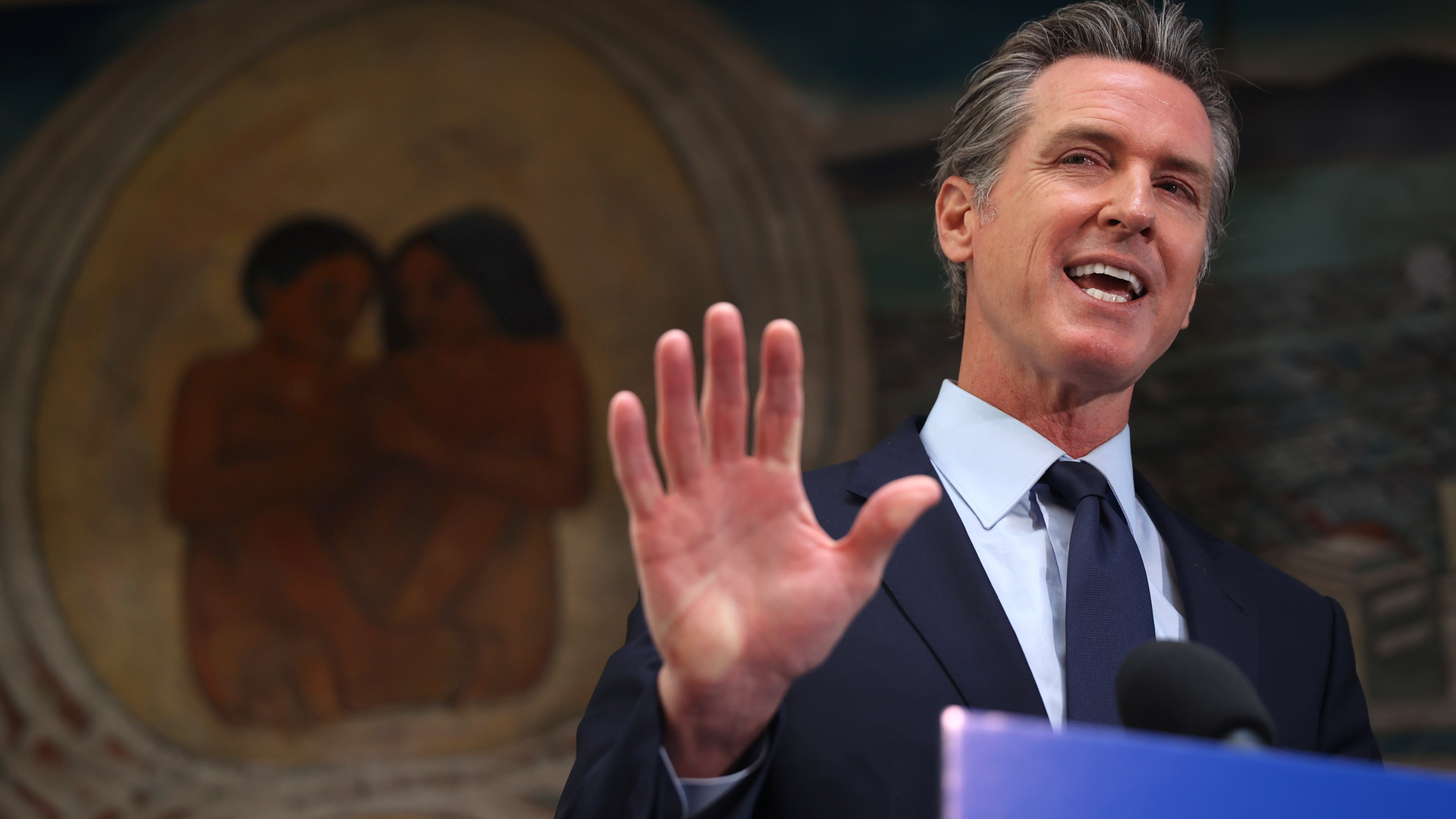 California Gov. Gavin Newsom.