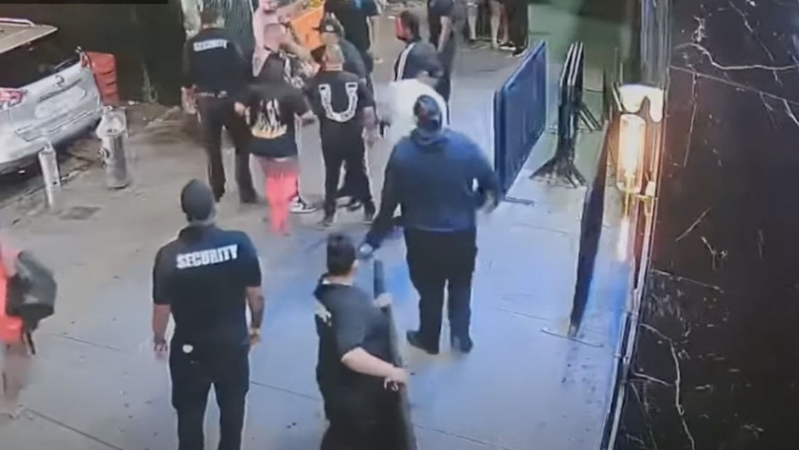 An NYPD officer shot and wounded a 25-year-old who allegedly used a 'ghost gun' to fire into a crowd in September.