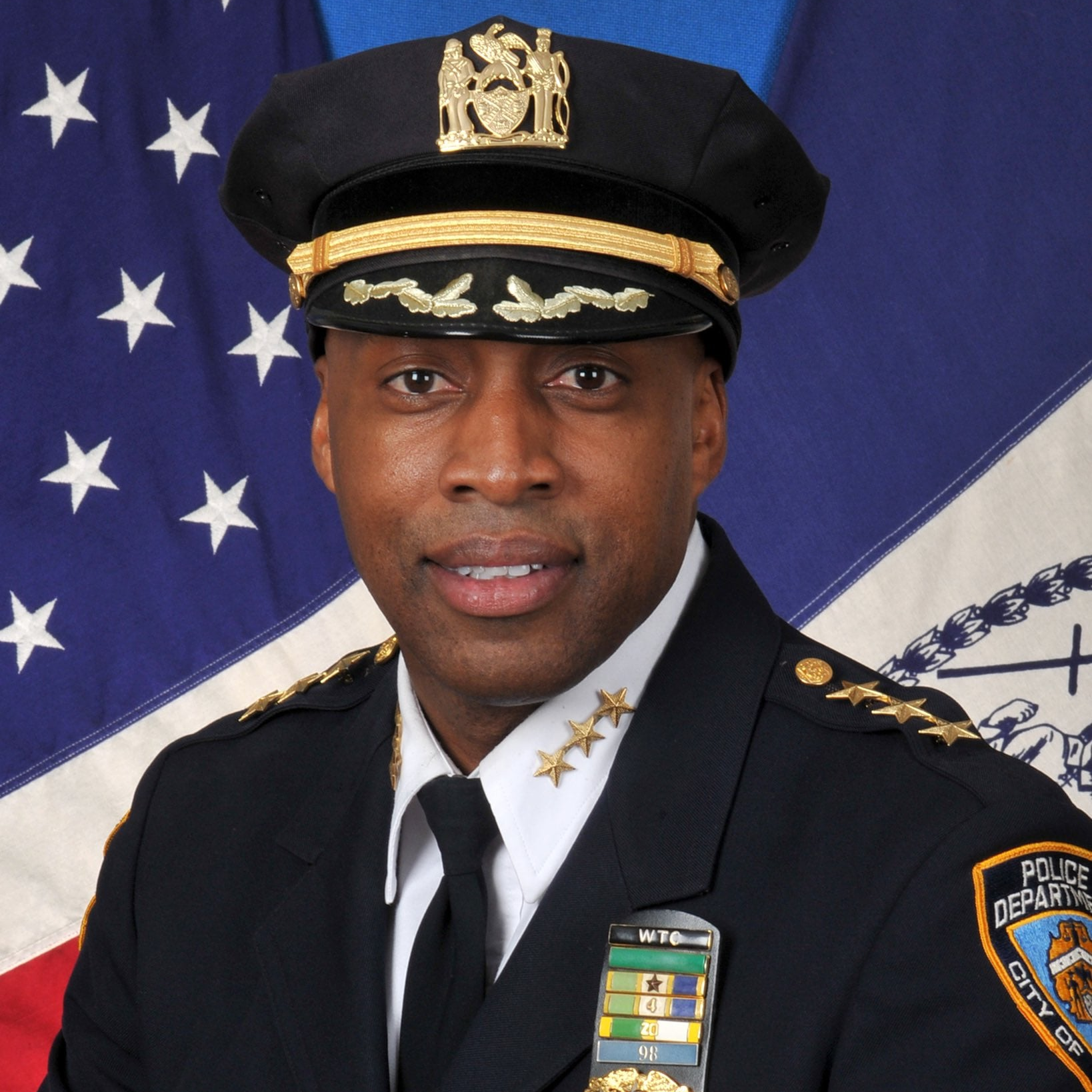 NYPD Chief of Department Rodney Harrison.
