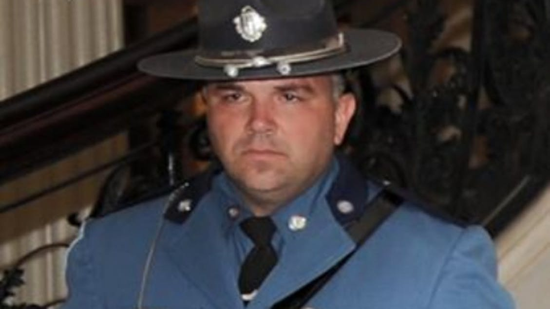 Massachusetts State Police Trooper Thomas Clardy.